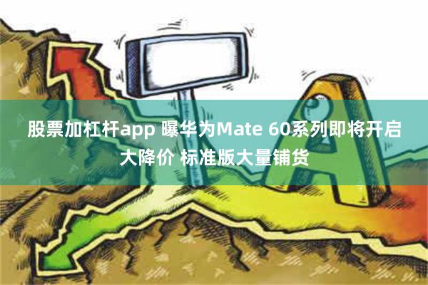 股票加杠杆app 曝华为Mate 60系列即将开启大降价 标准版大量铺货