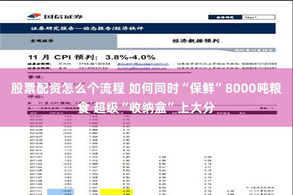 股票配资怎么个流程 如何同时“保鲜”8000吨粮食 超级“收纳盒”上大分