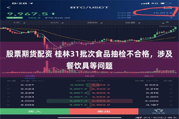 股票期货配资 桂林31批次食品抽检不合格，涉及餐饮具等问题