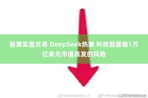 股票实盘交易 DeepSeek热潮 科技股面临1万亿美元市值蒸发的风险