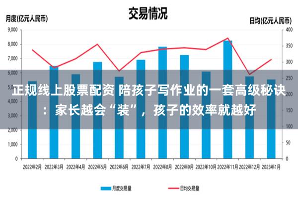 正规线上股票配资 陪孩子写作业的一套高级秘诀：家长越会“装”，孩子的效率就越好